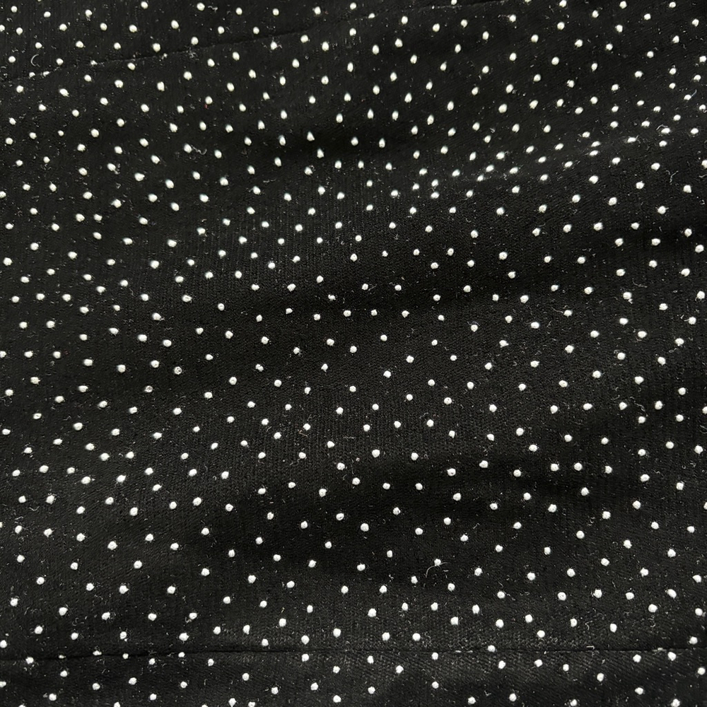 Vintage John Charles Velvet Polka Dot Mermaid Evening Gown Dress Cyprus SMALL - Picture 4 of 9